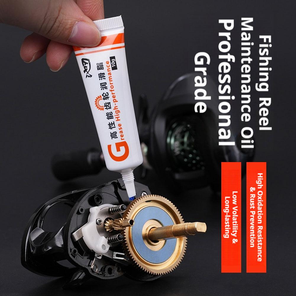 Reel Oil - Juego de grasa y aceite lubricante
