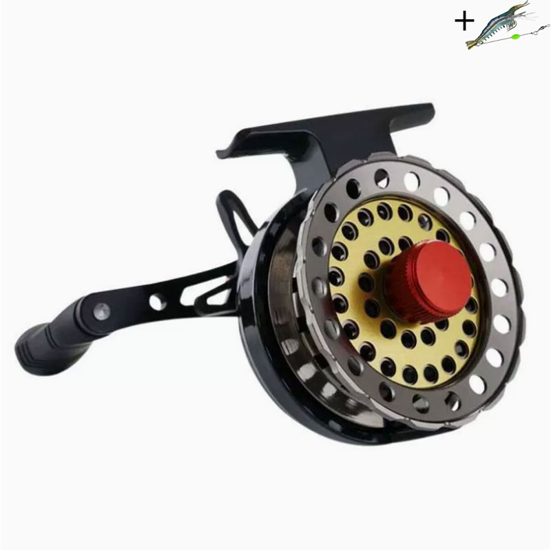 Ice Fishing Reel - Carrete de pesca para balsa de