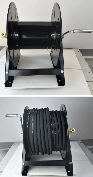 Carrete de manguera de alta pr - Reel Oil reseña y precio