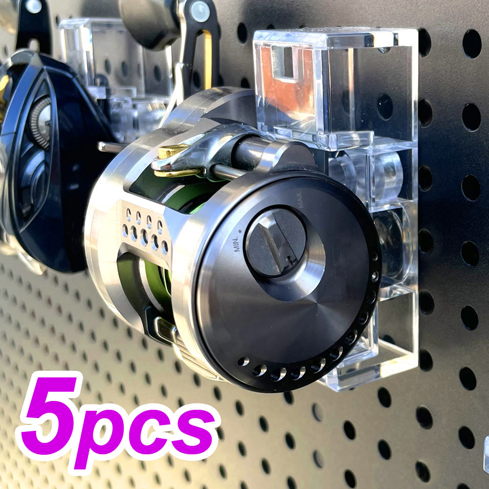 5 unidades de soporte de pared - Spincast Reel reseña y precio