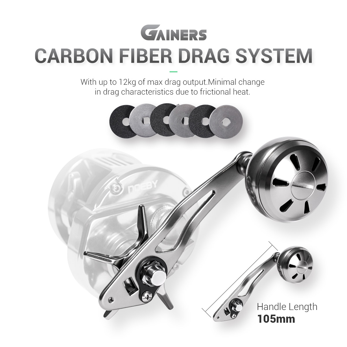 Carrete de Pesca Noeby-Light M - Surf Reel reseña y precio