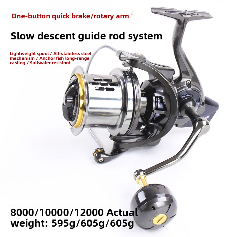 Carrete de pesca con anclaje l - Ice Fishing Reel reseña y precio