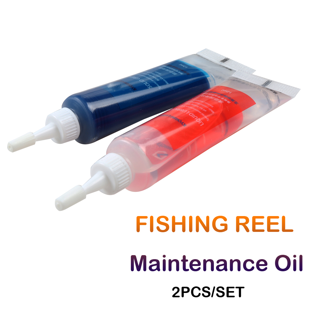 Carrete de pesca de 2 piezas,  - Reel Oil reseña y precio