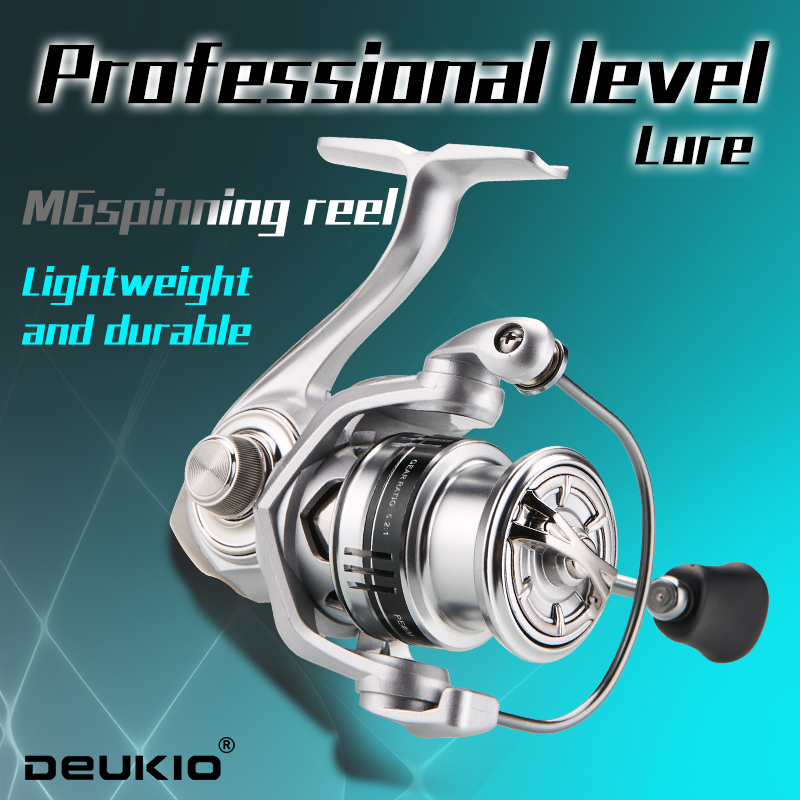 Carrete de Pesca DEUKIO, 8KG d - Ice Fishing Reel reseña y precio